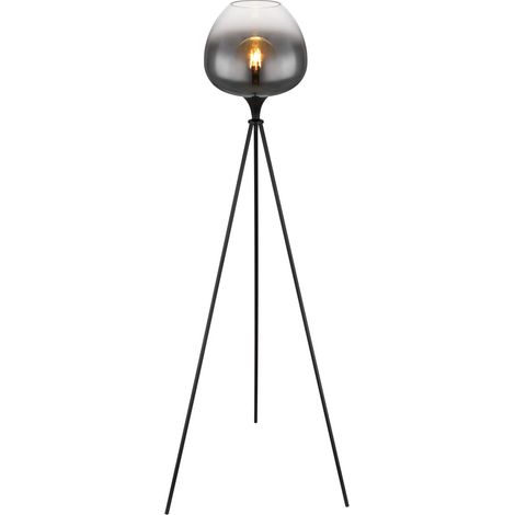 Globo - lampada da tavolo - MAXY - nero - vetro - Ø 65cm - E27 -