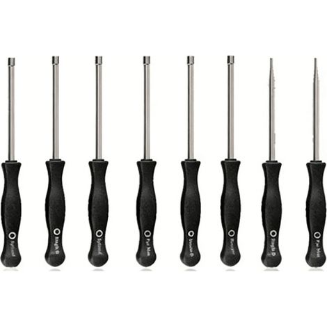 Kit De Reglage Carburateur - 8 Tetes De Visseuse Pour Debroussailleuse Et Tronconneuse - Compatible Moteur 2 Temps - Lot Complet