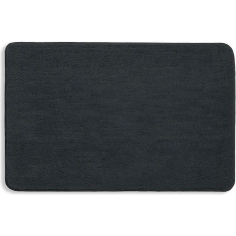 Alfombrilla de baño ultra absorbente - TODAY - UTILITY - 40 x 60 cm - Negro (1/3)