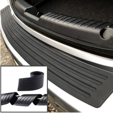 90x8cm - Adesivo protettivo per paraurti posteriore auto, striscia di gomma, per bagagliaio, accessori per auto (1/4)