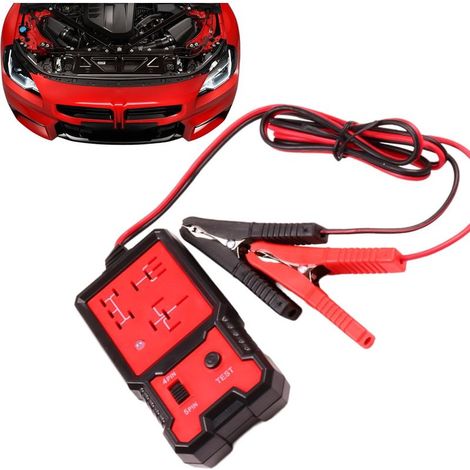 Digitaler Batterieanalysator, tragbares Kfz-Werkzeug, Buddy-Lasttester, Lichtmaschinenspannungstester für Schnelltests, Wartung, Werkstatt, Autowerkstatt, 14,9/11,8/4 Zoll (1/4)