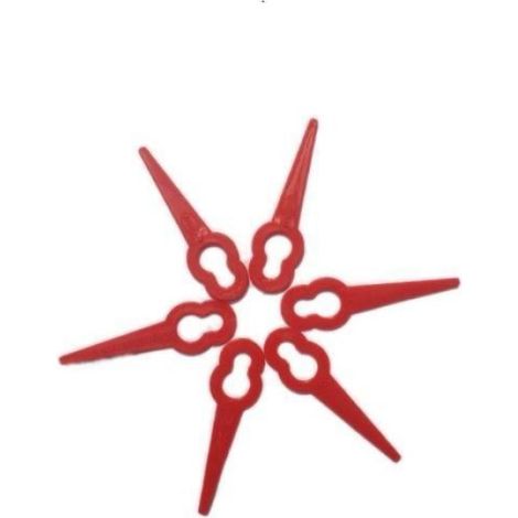 Lames de rechange - Florabest - FRTA 20 A1, 18B2, 18B3 - Lot de 100 - Nylon - 76mm de longueur (1/3)