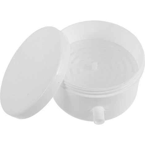 Tragbarer Diffusor für ätherische Öle aus weißem Kunststoff für die Sauna, gut belüftet und pflegeleicht, ideales Accessoire für Ihr Wellness-Zuhause. (1/5)