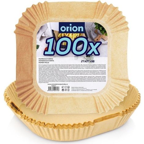 VILDE Papier cuisson air fryer 100 pièces - Papier huilé antiadhésif - résistant à l'huile - compatible four et micro-ondes (1/5)