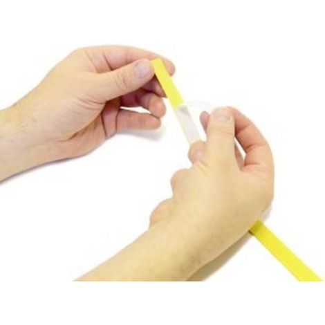 Antistat Fissaggio del tallone ESD 100 pz. Nero giallo 068-0009