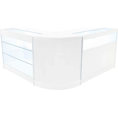 Triton LED Shop Counter Set K1200, B1200 & CM60 - White (1/5)