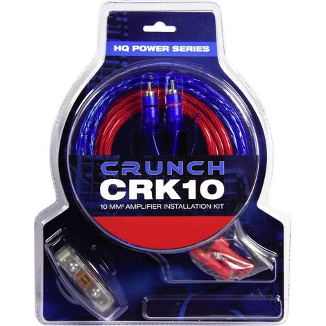Crunch CRK10 Set de connexion pour ampli HiFi auto 10 mm² R802161 (1/3)