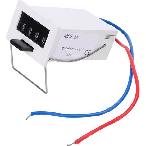 Machine de découpe et de soudage par ultrasons, compteur d'impulsions électromagnétiques MCF-4 1,5W DC24V (1/5)