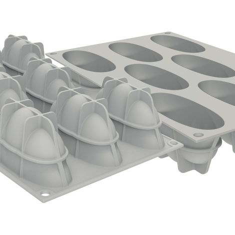 Silikomart Petal Gris Silicone 94 ml 1 pièce(s)