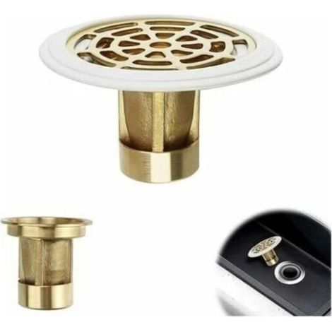 Bouchon Douche Anti Odeur en Cuivre pour Diamètre de Trou 27-55 mm - Dites adieu aux odeurs gênantes dans votre salle de bain grâce à ce siphon innovant