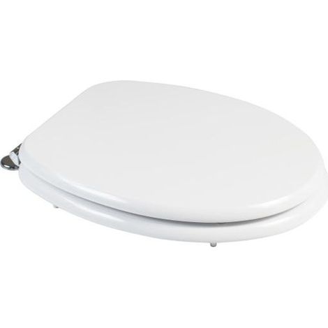 Copriwater Universale Bianco In Legno Certificato Fsc