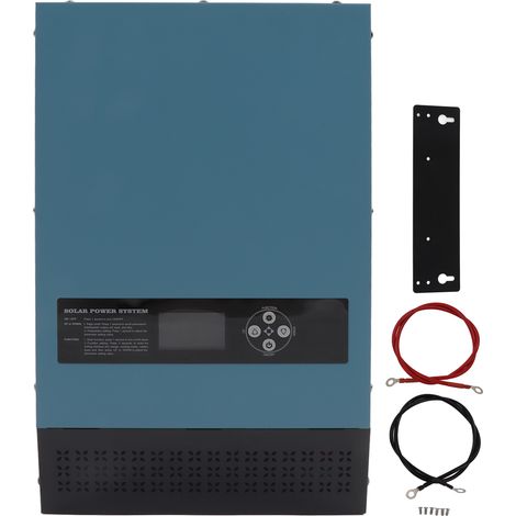 Onduleur Solaire 3000W 24V Pur Sinus, Paramètres Réglables, Écran LCD, Convertisseur de Tension 220VAC Entrée/Sortie, Panneau Solaire Compatible (1/5)