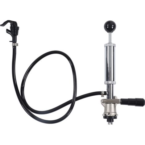 Pompe à bière pour fût de bière étanche et antirouille en acier inoxydable, distributeur rapide de type S pour pique-nique, fête ou mariage. Idéale pour les pique-niques, les fêtes et les mariages. (1/5)