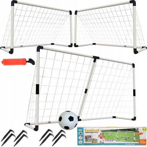 2-in-1 tragbare Fußballtore 180x120cm