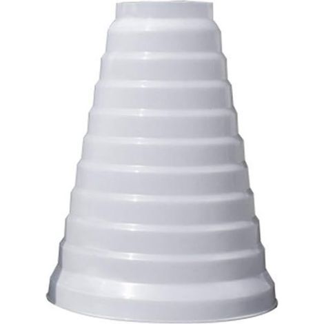 Reduzierstück – PVC – Durchmesser 80 bis 200 mm – Für Lüftungs- und Klimaanlagen – Universal – 1 Stück (1/5)