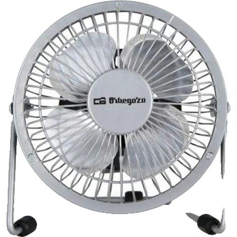 Ventilatore orbegozo pw 1025 8W pale metalliche compatto