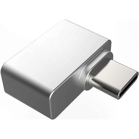 Lecteur d'empreintes digitales USB-C pour ordinateur portable Windows 10/11, connexion sécurisée via Windows Hello, scanner biométrique compact, clé de sécurité pour accès rapide, compatible PC et ult (1/5)