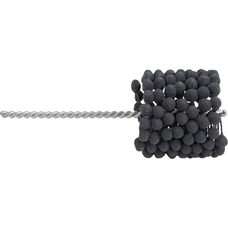 Outil D'affûtage de Cylindre Flexible de 2,01 Pouces, Brosse de Finition D'alésage de Déglaçage de Cylindre de Frein de Moteur en Carbure de Silicium Granulation 240 (1/5)