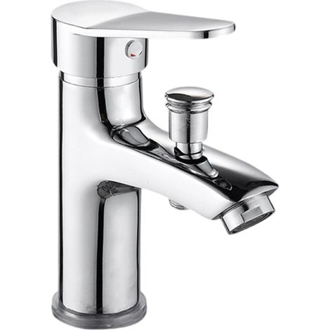 Robinet de douche monotrou à double usage - Alliage - Eau chaude et froide - Promotion 30% de réduction - Design moderne et économique. (1/5)