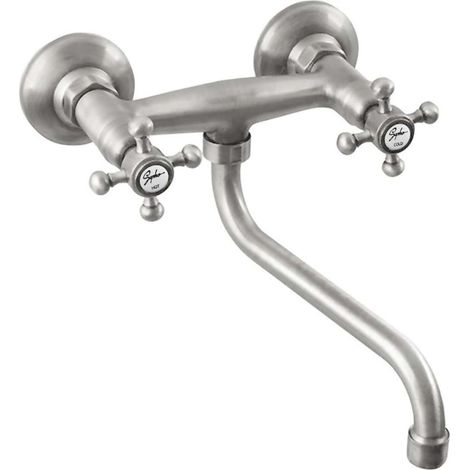 Sapho Reitano Rubinetteria Antea - Miscelatore per lavabo, nichel 3068 (1/2)