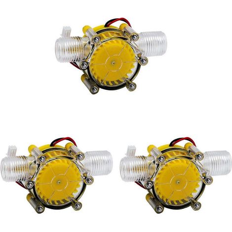 Mini-générateur hydroélectrique à turbine, pompe à eau 3X 10W, conversion hydraulique 12V (1/5)