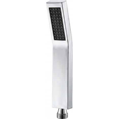Cabezal de ducha de alta presión, ahorrador de agua, fabricado en acero inoxidable 304, boquilla de silicona autolimpiante, para baño doméstico. (1/4)