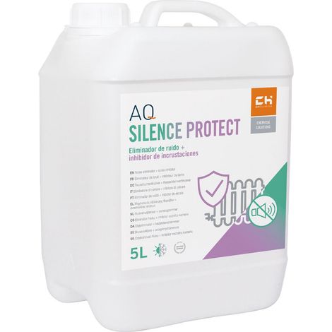 AQ SILENCE PROTECT - Eliminador de Ruido e Inhibidor de Incrustaciones 5 Litros Bricoprofesional