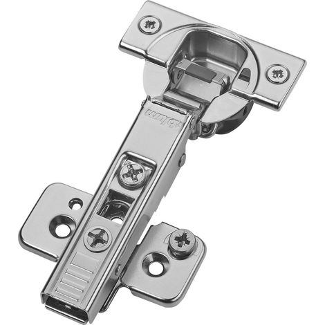 Blum Topfband Schrankscharnier 110° 71B3580 Eckanschlag SoftClose 3D-Verstellung, inkl. Montageplatte 173H7100 - 1er Set