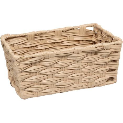Cestino intrecciato effetto legno naturale 3l - 5five (1/2)