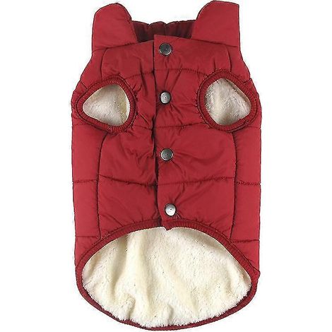 Sudadera con capucha extra cálida para perros pequeños con forro polar, ideal para el invierno. (1/5)