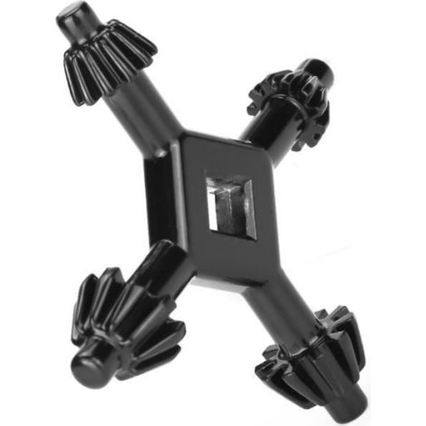 Mandrin universel pour perceuse à main, outil de forage 4 en 1, perceuse multifonctionnelle 4 en 1, clé de mandrin, réglage de la (1/4)