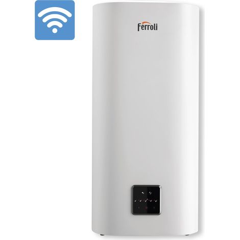 Ferroli - Titano Twin Scaldabagno Elettrico Compatto A Doppio Serbatoio Da 30 Litri Con Wi-Fi - Classe B (1/4)