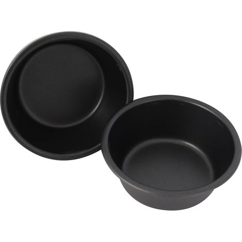 Zenker Set da 2 Mini tortiere Forma Tonda, per tortini, materiale con rivestimento antiaderente, resistente ad alte temperature fino a 230 °C, dimensioni diametro 9,5 cm (1/5)