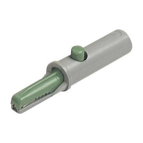 SKS Hirschmann 930126104 pinza cocodrilo aislada verde