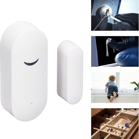 Tür- und Fensteralarm, intelligenter Magnet für Kühlschranktüren und Fenster zur Haussicherheit, drahtlose Verbindung zum Mobiltelefon (1/5)