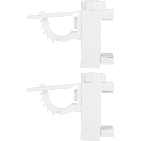 Support de tringle à rideaux multifonctionnel, pince de suspension, organisateur, capacité de charge 1 à 2 kg (1/5)