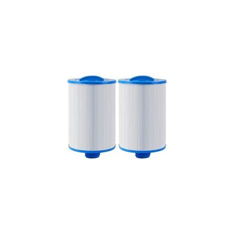Filtro para spa 6CH940, compatible con spas Unicel 6CH940, PWW50, Filbur FC0359 y Waterways 8170050, skimmer de acceso frontal, 45 pies cuadrados, carga superior, Aber (paquete de 2)