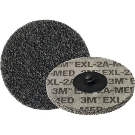 3M Roloc Kompaktscheibe XL-DR, 50,8 mm Durchmesser, Körnungsvergleich: 100