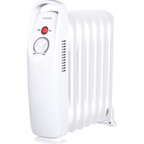 Radiateur à huile miniature Eldere à 7 éléments, max. 700 W (1/4)