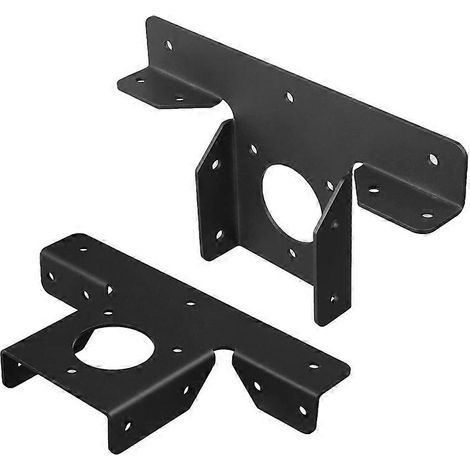 Lot de 2 supports d'angle robustes pour pergola (1/5)