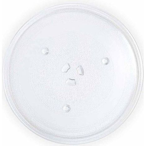 Plateau micro-ondes - Samsung LG - GW73B-XEO - 255mm - Anclaje 13mm - Blanc