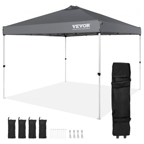 Tonnelle Pop-up 304 - 8x304 8 cm Tonnelle Auvent Jardin Bâche (1/5)