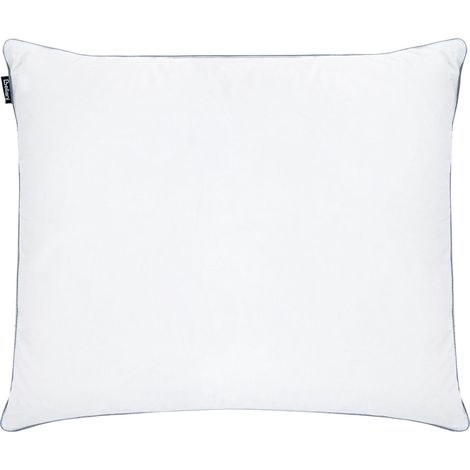 3-Kammer-Kopfkissen TEIDE Niedrig Entenfedern und Daunen 50 x 60 cm Weiß