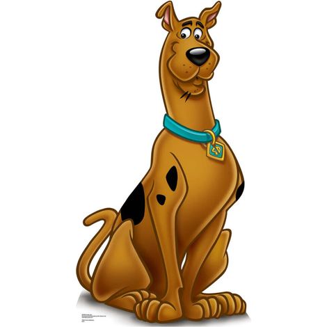 Figurine en carton Scooby Doo Hauteur 135 cm