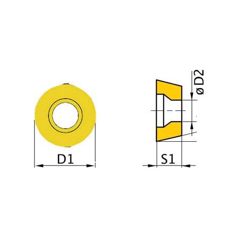 Optimum HM-Ersatzwendeplatten ISO RNMG1204MO, 3441705 (1/2)