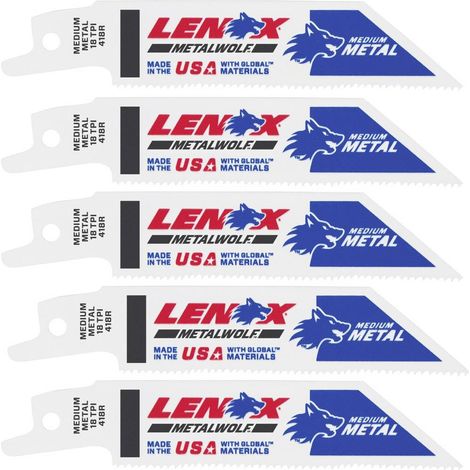 Lenox 20552418R Lama per sega a sciabola BIM per applicazioni universali 102x19x0,9mm Lunghezza lama della sega 102 mm (1/3)