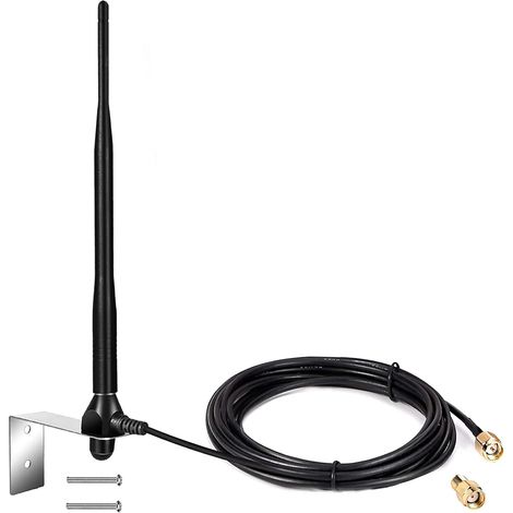Ouvre-Porte Smart Gate, Porte de Garage, antenne 433,92 MHz, récepteur Longue Distance, antenne câble de 3 m à Faible Perte, Compatible Tout été, Ouvertures de Portail de la (1/5)