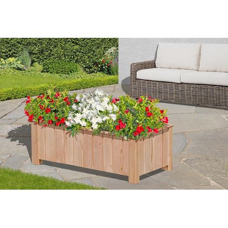 Pflanzkasten CLEO 3er, Lärche 101x38x30cm
