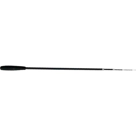 Baguette à pêche télescopique extra longue de 1,8 m pour chat, jouet interactif avec ligne pour chats d'intérieur, pour la poursuite et l'exercice. (1/5)