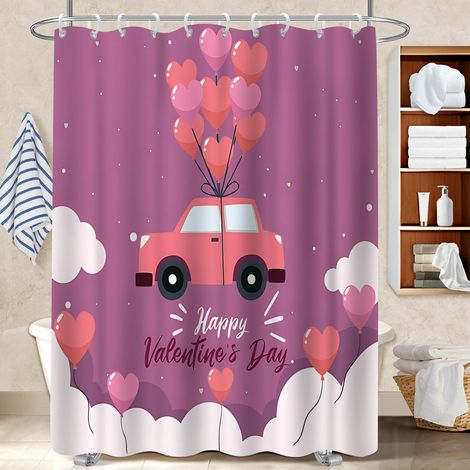 Rideau de bain en polyester 180x180 fluide bâche de douche pour se sentir en vacances chez soi (1/5)